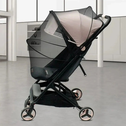 Protection moustique bébé poussette BabyLunea Liberté | Universelle avec double zip et maille renforcée 