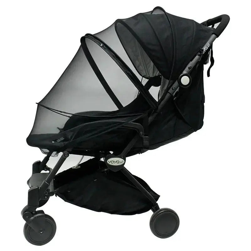 Protection moustique bébé poussette BabyLunea Liberté | Universelle avec double zip et maille renforcée 