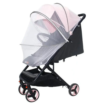 Protection moustique bébé poussette BabyLunea Liberté | Universelle avec double zip et maille renforcée 