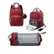 Sac à langer bébé multifonctionnel BabyLunea Fusion pliable 