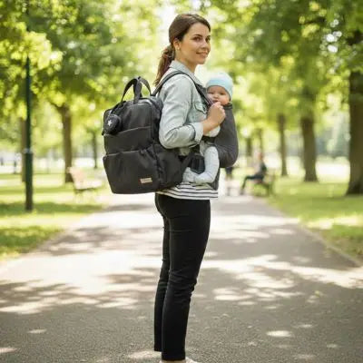 Sac à langer étanche BabyLunea Elegance | Pratique grande capacité 
