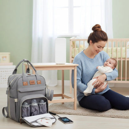 Sac à langer étanche BabyLunea Harmony : le sac premium 2-en-1 des parents prévoyants 