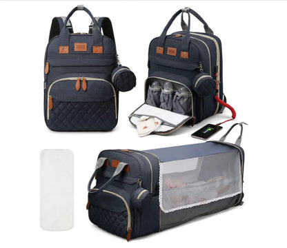Sac à langer étanche BabyLunea Harmony : le sac premium 2-en-1 des parents prévoyants 