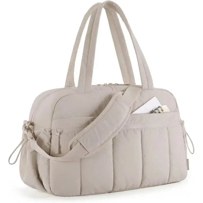 Sac à langer grande capacité BabyLunea Ivoire | Sac à langer pratique et élégant 
