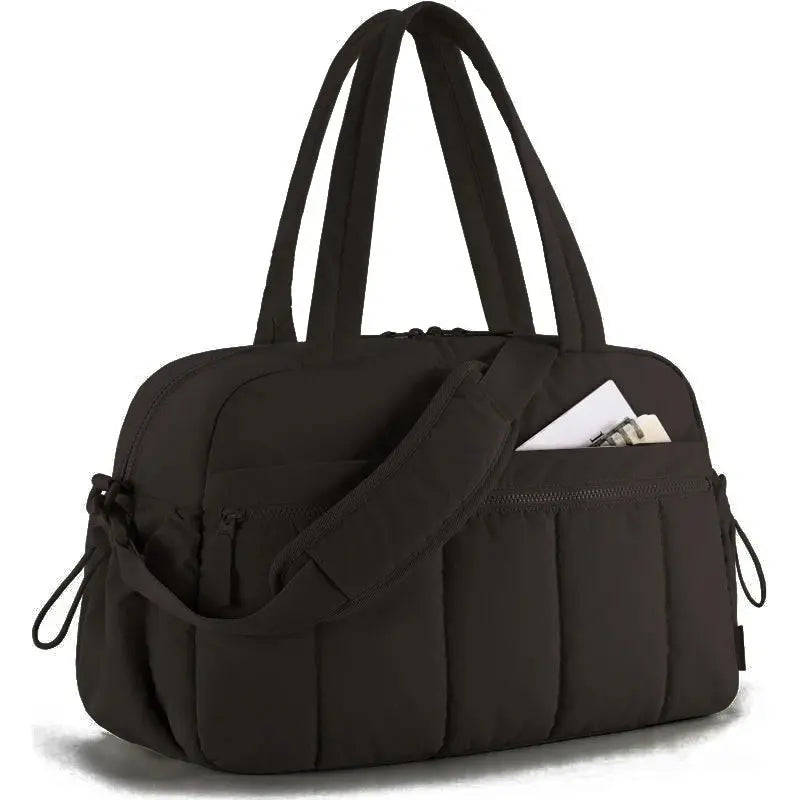 Sac à langer grande capacité BabyLunea Ivoire Noir Signature
