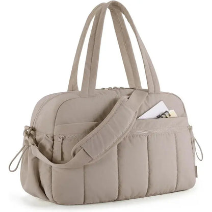 Sac à langer grande capacité BabyLunea Ivoire | Sac à langer pratique et élégant 