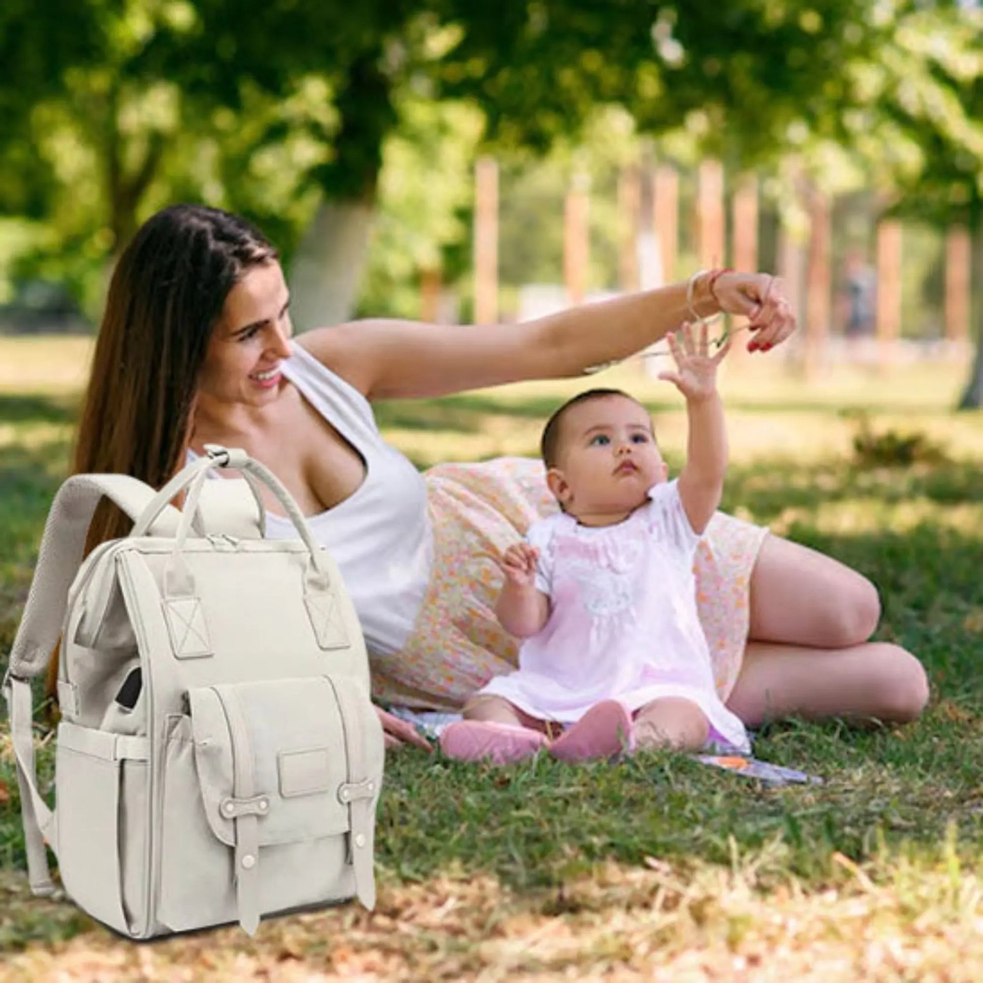 Sac à langer multifonction BabyLunea Évasion | Sac à langer bébé grande capacité 