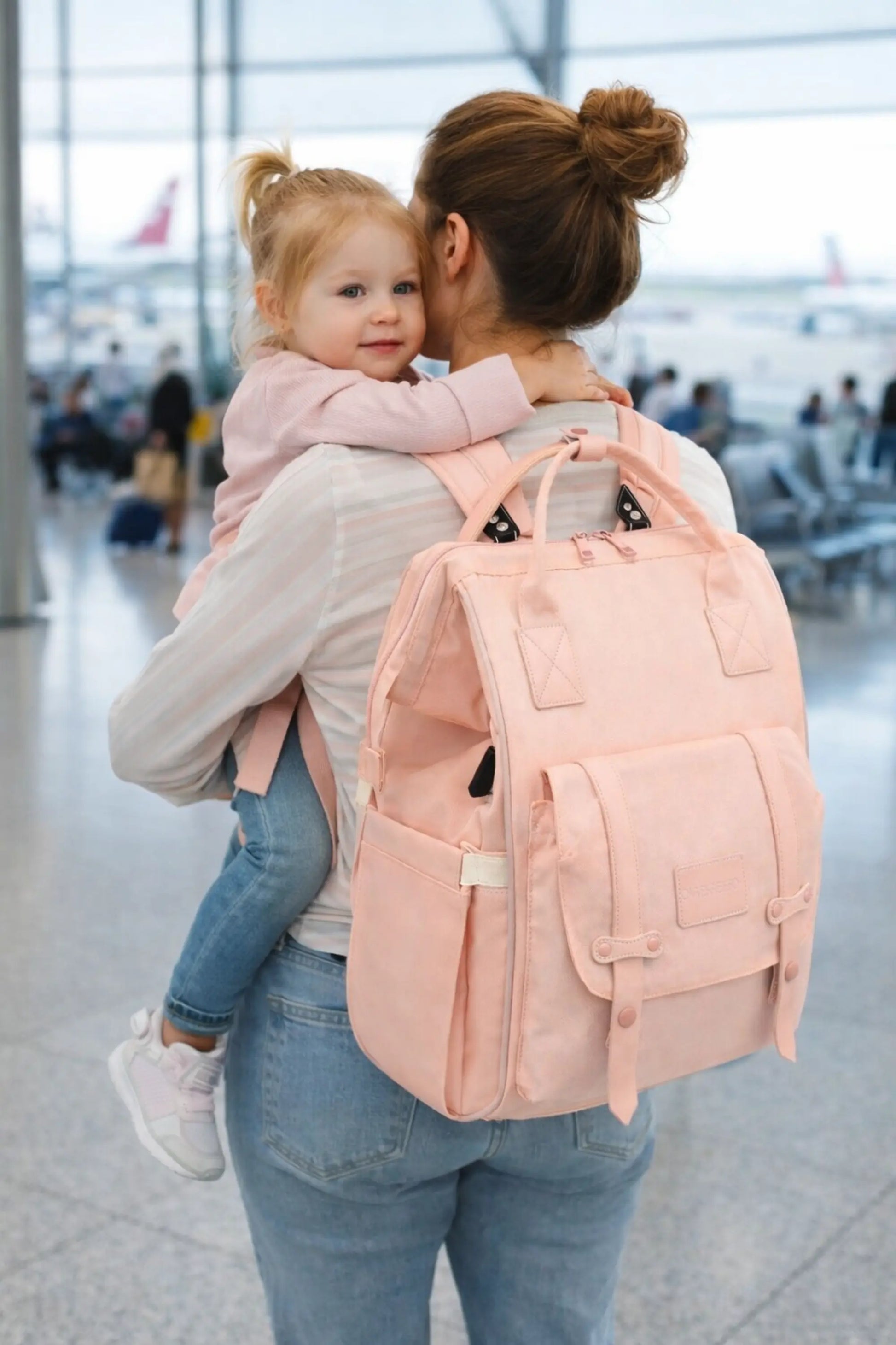 Sac à langer sac à dos BabyLunea Horizon | Grand sac bébé étanche USB 