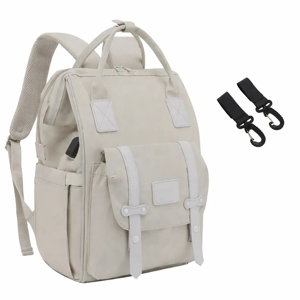 Sac à langer sac à dos BabyLunea Horizon | Grand sac bébé étanche USB 