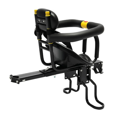 Siège vélo bébé avant BabyLunea ConfortRide – assise réglable et garde-corps enveloppant 