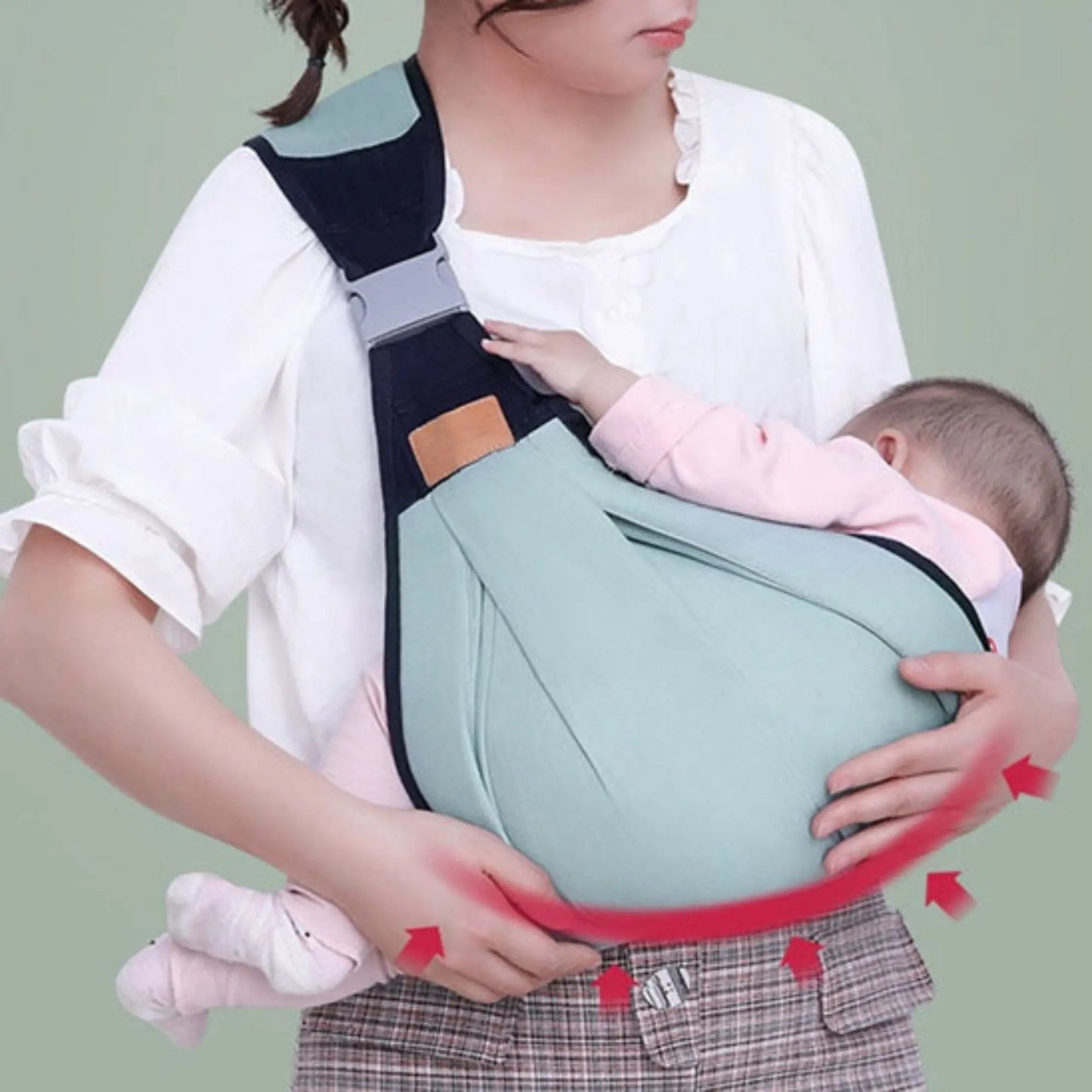 Sling bébé BabyLunea Étreinte respirant et ergonomique 