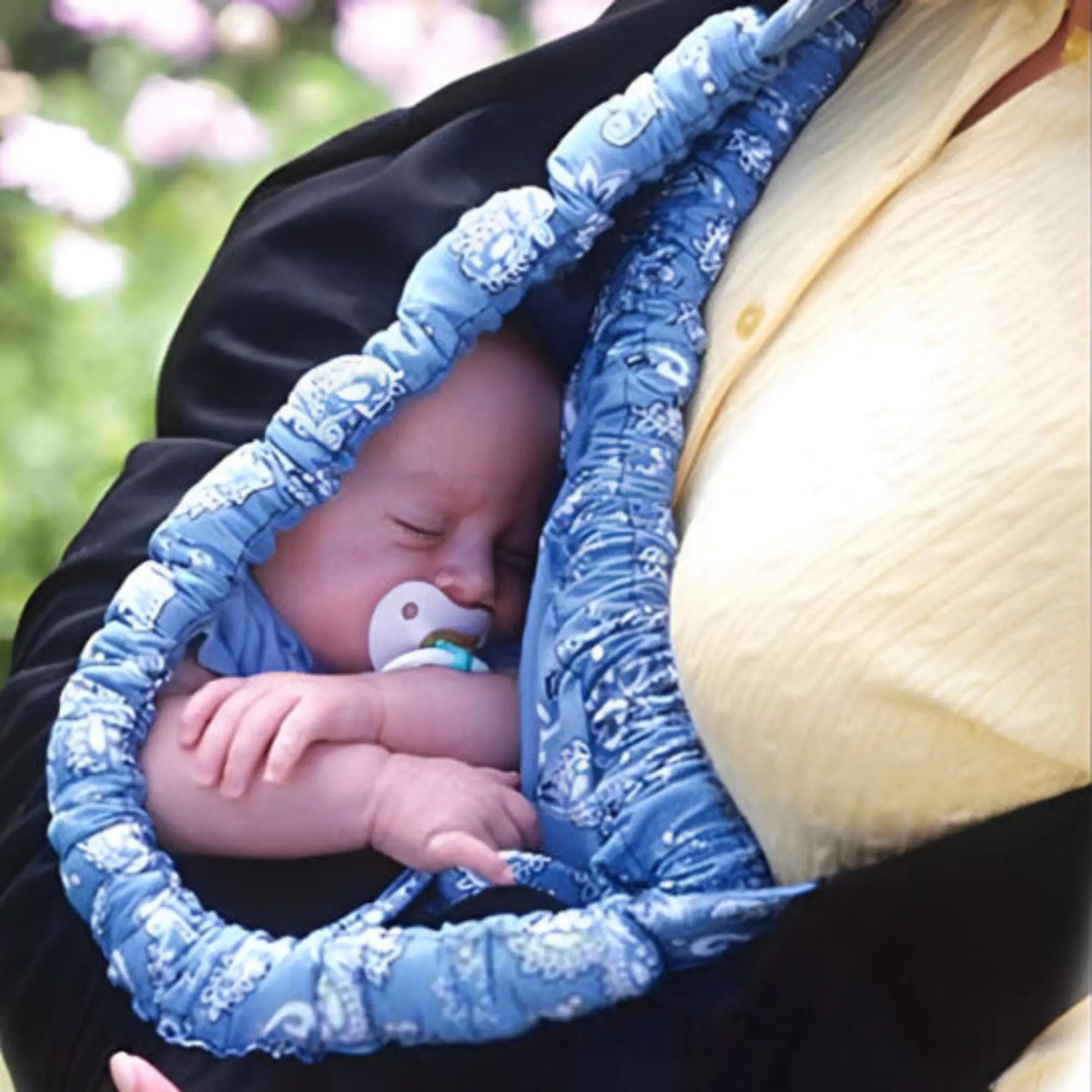 Sling bébé BabyLunea Tendresse douceur physiologique 